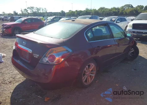 2012 Nissan Altima 3.5 Sr from USA, damaged, VIN 1N4BL2AP3CC163743